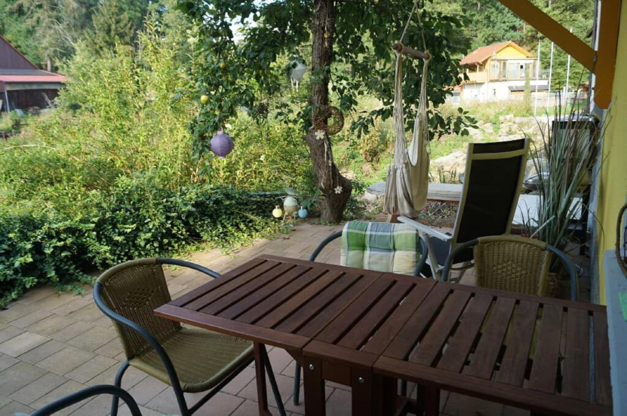 Ferienwohnung Und Sommerhaus Unter Der Burg Falkenberg  외부 사진