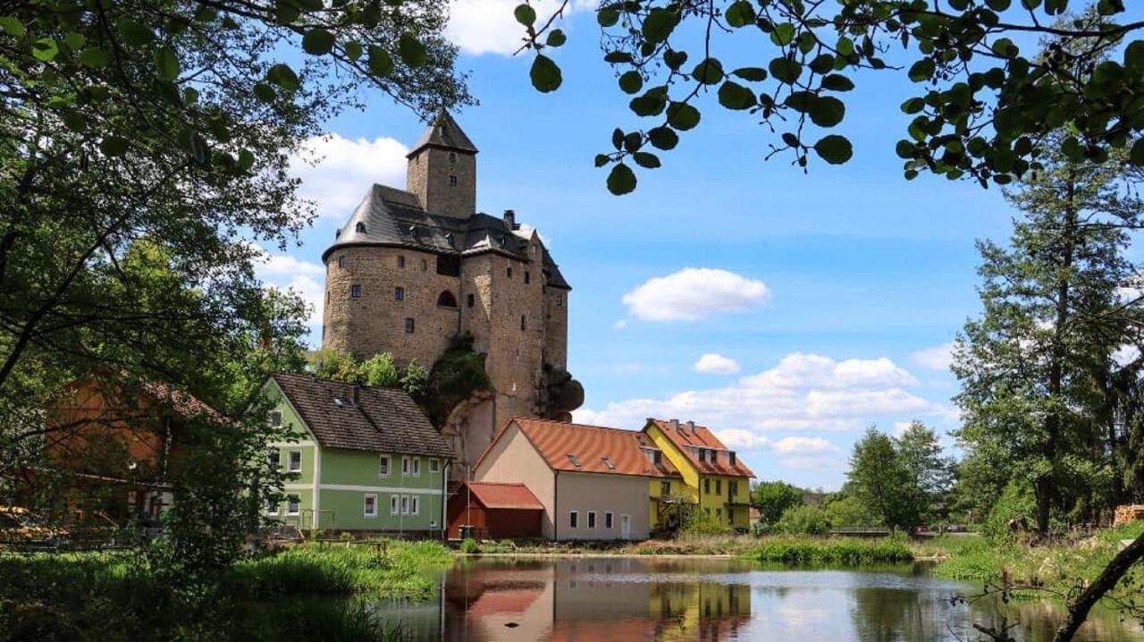 Ferienwohnung Und Sommerhaus Unter Der Burg Falkenberg  외부 사진