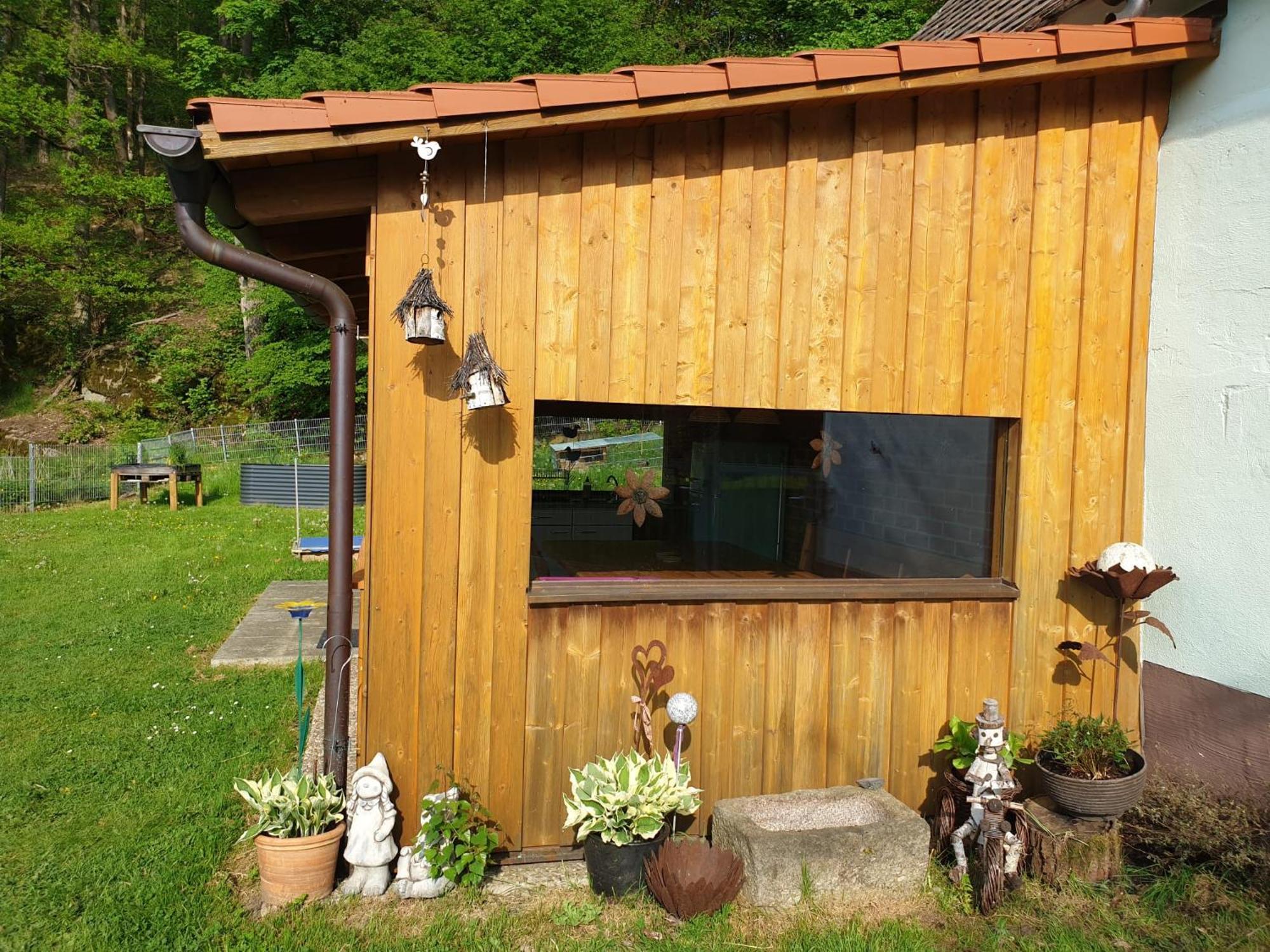 Ferienwohnung Und Sommerhaus Unter Der Burg Falkenberg  외부 사진